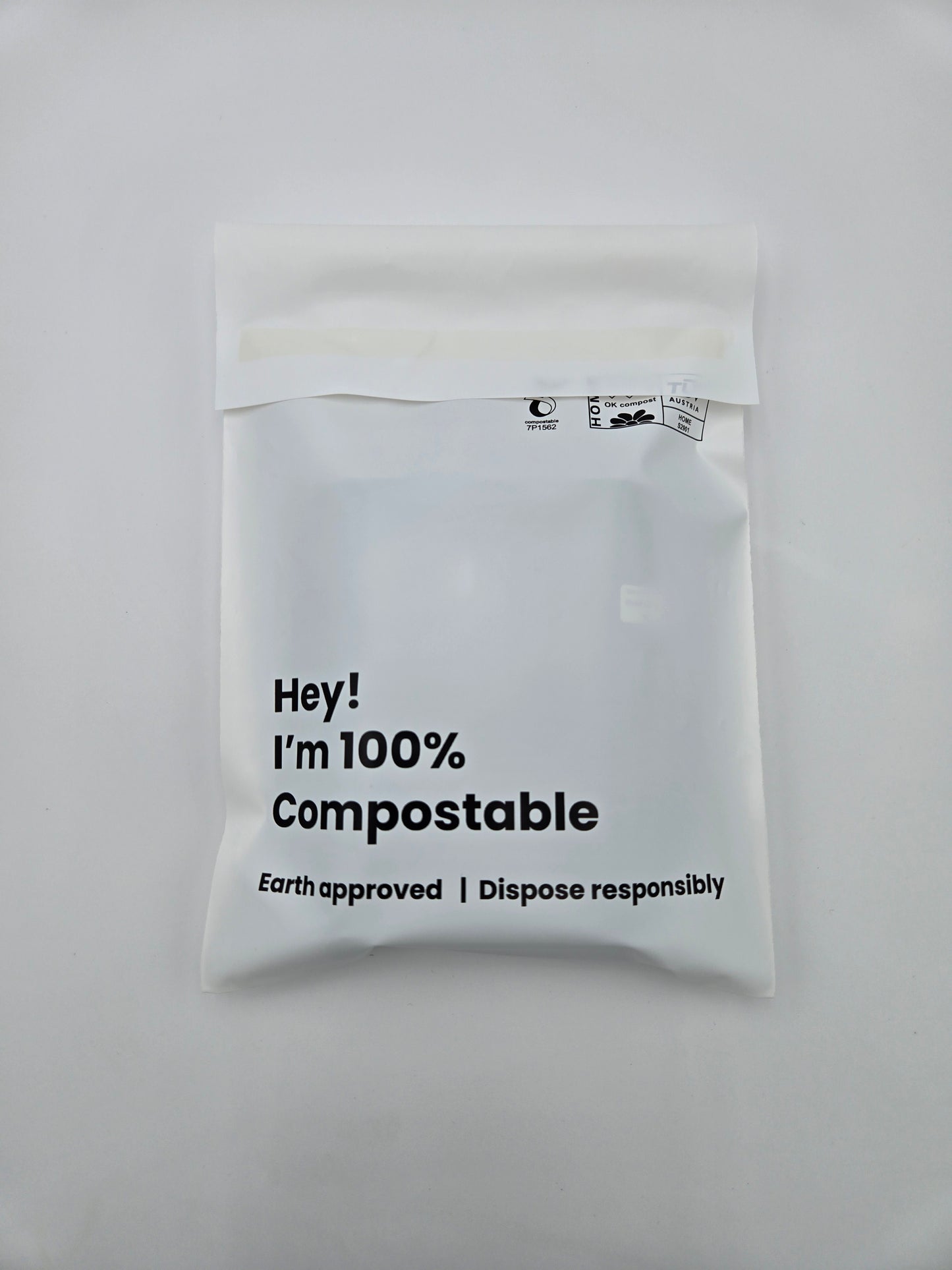 Compostable Mailer Bags - Certified Eco Shipping Bags - 3 Sizes Available (50 Pack)